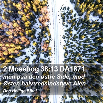 2 Mosebog 38:13 DA1871 Bible Verse Image