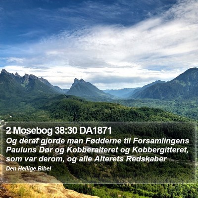 2 Mosebog 38:30 DA1871 Bible Verse Image