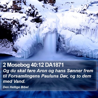 2 Mosebog 40:12 DA1871 Bible Verse Image