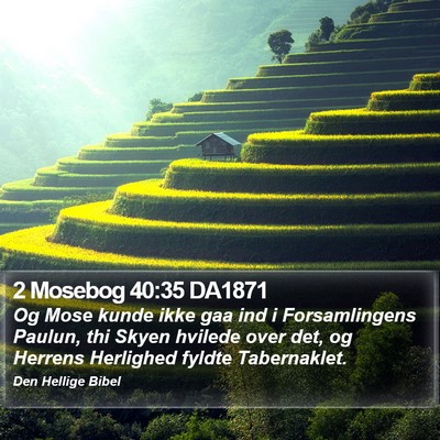 2 Mosebog 40:35 DA1871 Bible Verse Image