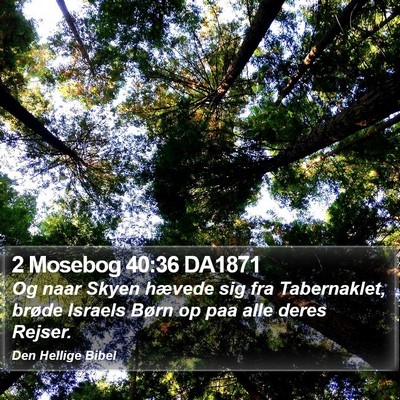 2 Mosebog 40:36 DA1871 Bible Verse Image