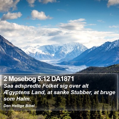 2 Mosebog 5:12 DA1871 Bible Verse Image