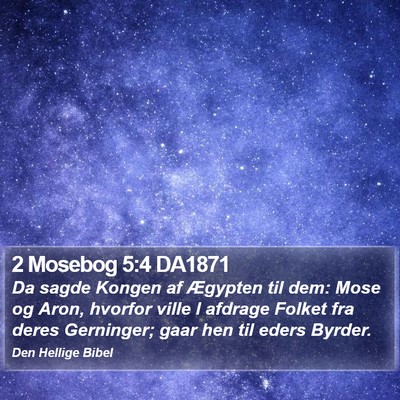 2 Mosebog 5:4 DA1871 Bible Verse Image