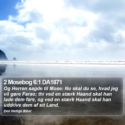 2 Mosebog 6:1 DA1871 Bible Verse Image