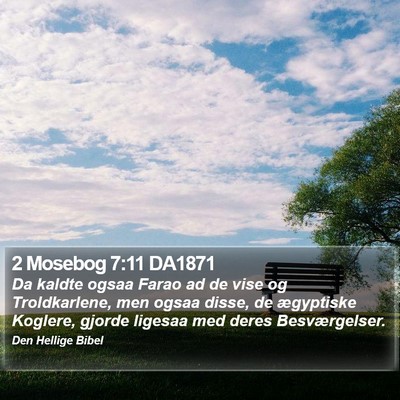 2 Mosebog 7:11 DA1871 Bible Verse Image
