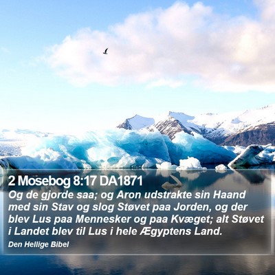 2 Mosebog 8:17 DA1871 Bible Verse Image