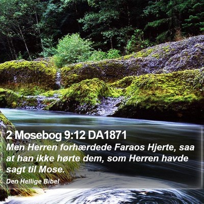 2 Mosebog 9:12 DA1871 Bible Verse Image