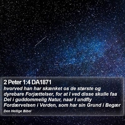 2 Peter 1:4 DA1871 Bible Verse Image