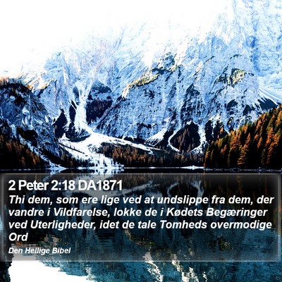 2 Peter 2:18 DA1871 Bible Verse Image