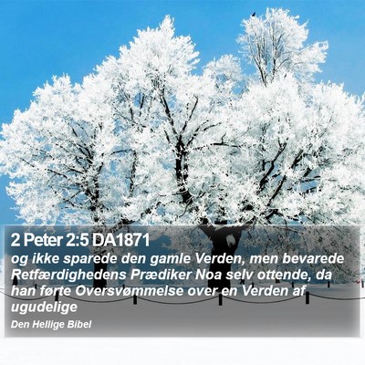 2 Peter 2:5 DA1871 Bible Verse Image