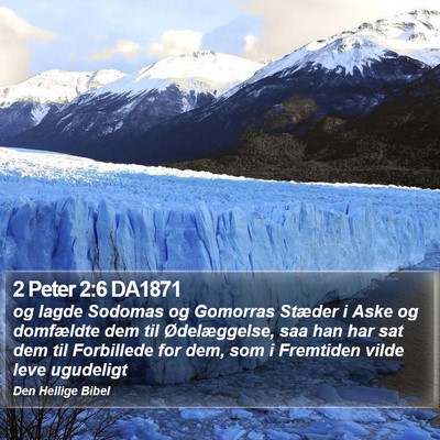 2 Peter 2:6 DA1871 Bible Verse Image