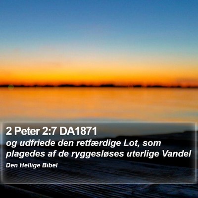 2 Peter 2:7 DA1871 Bible Verse Image