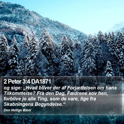 2 Peter 3:4 DA1871 Bible Verse Image