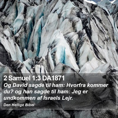 2 Samuel 1:3 DA1871 Bible Verse Image