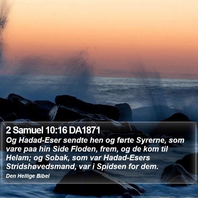 2 Samuel 10:16 DA1871 Bible Verse Image