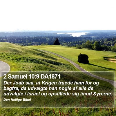 2 Samuel 10:9 DA1871 Bible Verse Image