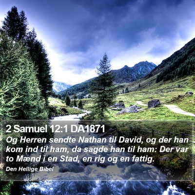 2 Samuel 12:1 DA1871 Bible Verse Image