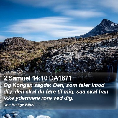 2 Samuel 14:10 DA1871 Bible Verse Image