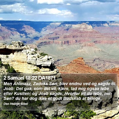2 Samuel 18:22 DA1871 Bible Verse Image