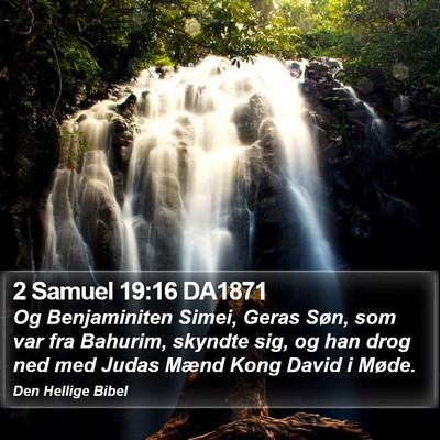 2 Samuel 19:16 DA1871 Bible Verse Image