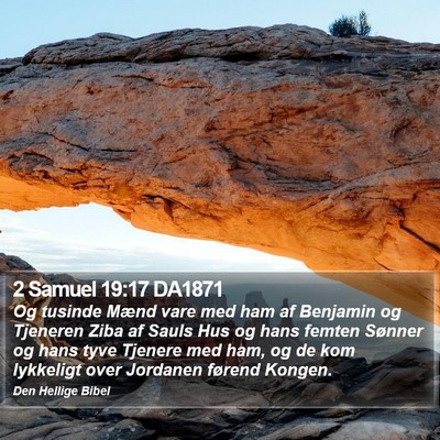 2 Samuel 19:17 DA1871 Bible Verse Image