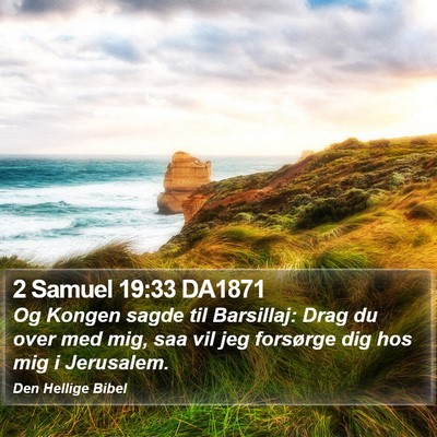 2 Samuel 19:33 DA1871 Bible Verse Image