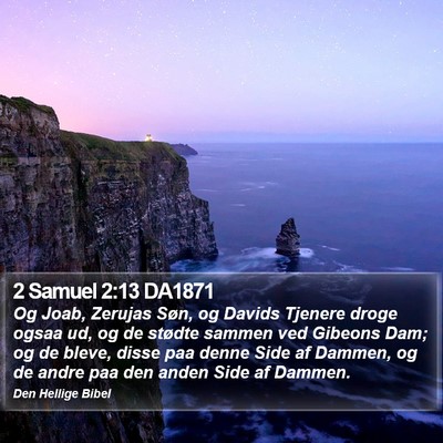 2 Samuel 2:13 DA1871 Bible Verse Image