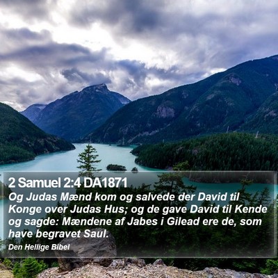 2 Samuel 2:4 DA1871 Bible Verse Image