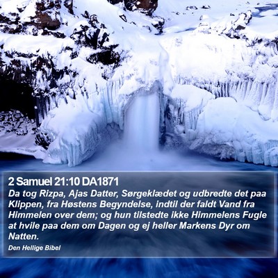 2 Samuel 21:10 DA1871 Bible Verse Image