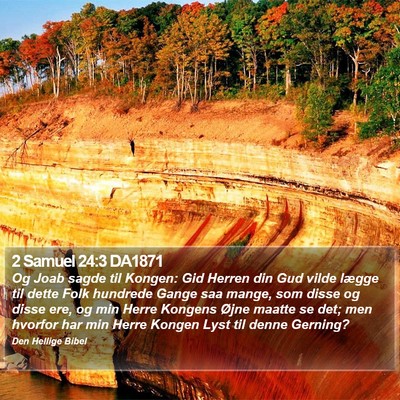 2 Samuel 24:3 DA1871 Bible Verse Image