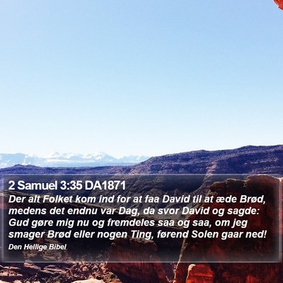 2 Samuel 3:35 DA1871 Bible Verse Image