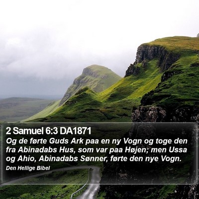 2 Samuel 6:3 DA1871 Bible Verse Image