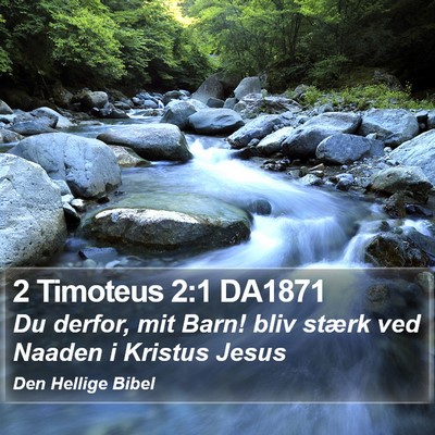 2 Timoteus 2:1 DA1871 Bible Verse Image
