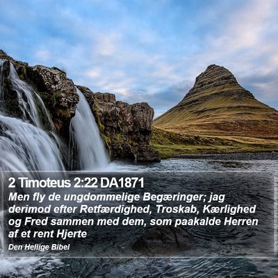 2 Timoteus 2:22 DA1871 Bible Verse Image