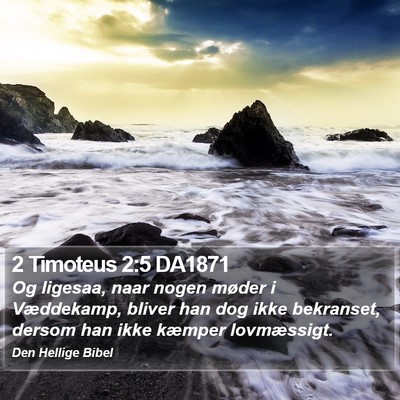 2 Timoteus 2:5 DA1871 Bible Verse Image