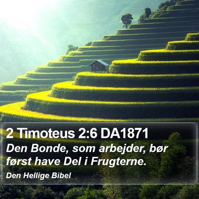 2 Timoteus 2:6 DA1871 Bible Verse Image