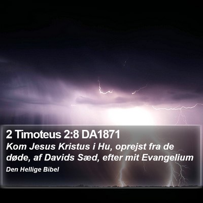 2 Timoteus 2:8 DA1871 Bible Verse Image