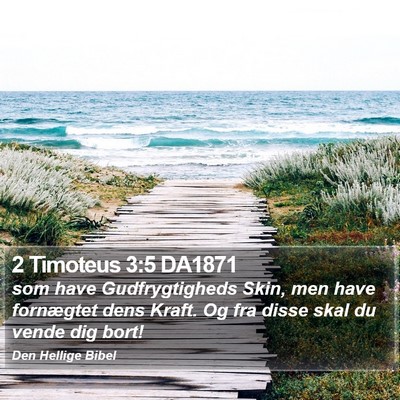 2 Timoteus 3:5 DA1871 Bible Verse Image