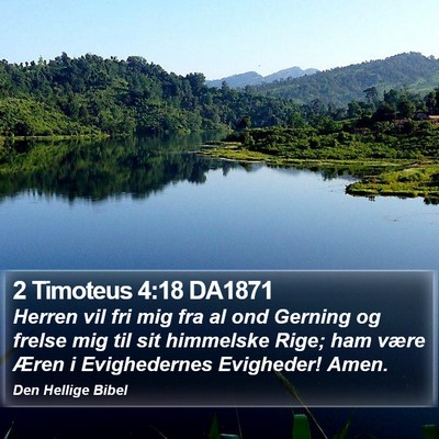 2 Timoteus 4:18 DA1871 Bible Verse Image