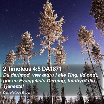 2 Timoteus 4:5 DA1871 Bible Verse Image
