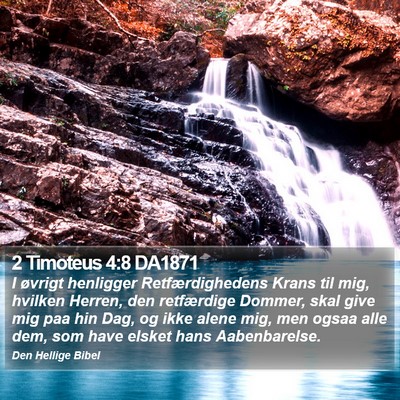 2 Timoteus 4:8 DA1871 Bible Verse Image