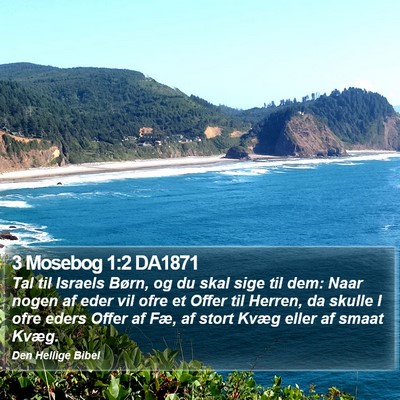 3 Mosebog 1:2 DA1871 Bible Verse Image