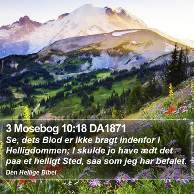 3 Mosebog 10:18 DA1871 Bible Verse Image