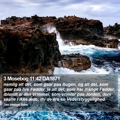 3 Mosebog 11:42 DA1871 Bible Verse Image