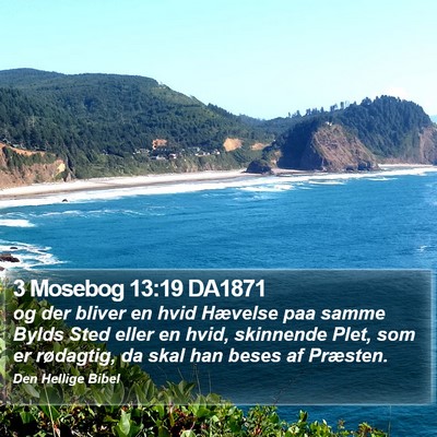 3 Mosebog 13:19 DA1871 Bible Verse Image