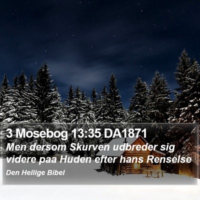 3 Mosebog 13:35 DA1871 Bible Verse Image