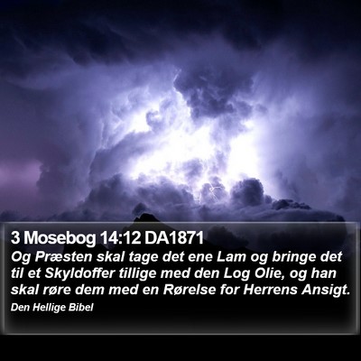 3 Mosebog 14:12 DA1871 Bible Verse Image