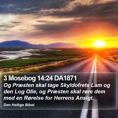 3 Mosebog 14:24 DA1871 Bible Verse Image
