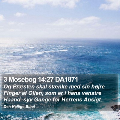 3 Mosebog 14:27 DA1871 Bible Verse Image