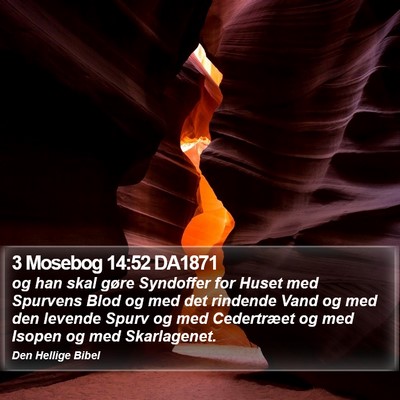 3 Mosebog 14:52 DA1871 Bible Verse Image